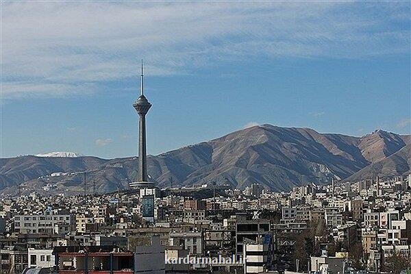 کیفیت هوای تهران قابل قبول است